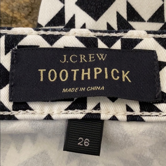 J.Crew Toothpick jeans Size 26 - Picture 3 of 3